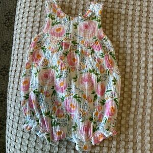 Floral Baby Romper